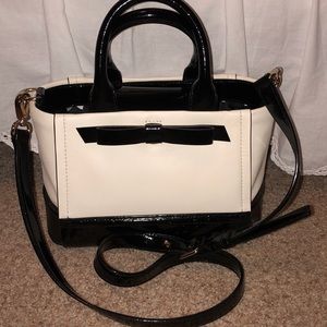 Kate Spade White and Black Bag